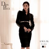 ブラック | ワンピース キャバドレス 袖付き | Ryuyu