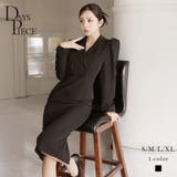 ブラック | ワンピース キャバドレス 黒 | Ryuyu