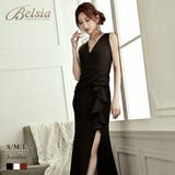 ブラック | キャバドレス ロング 高級感 | Ryuyu