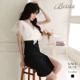 ブラック | キャバドレス ミニ 膝丈 | Ryuyu