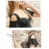 キャバドレス ミニ オフショル | Ryuyu | 詳細画像3 