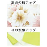 浴衣 白 ピンク | Ryuyu | 詳細画像13