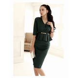 ワンピース キャバドレス ペプラム | Ryuyu | 詳細画像7 