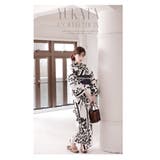 浴衣 白 黒 | Ryuyu | 詳細画像2 