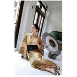 浴衣 イエロー レトロモダン | Ryuyu | 詳細画像6 