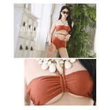 水着 韓国 ハイウエストビキニ | Ryuyu | 詳細画像4