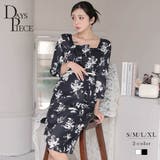 ブラック | ワンピース キャバドレス モノトーン | Ryuyu