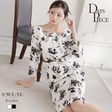 ワンピース キャバドレス モノトーン | Ryuyu | 詳細画像1 