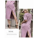 ワンピース 無地 スリット | bombshell | 詳細画像5 