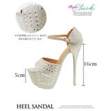 サンダル ヒール オープントゥ | Ryuyu | 詳細画像5 