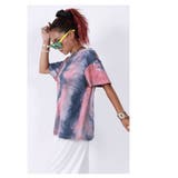 ピンク | 半袖Tシャツ タイダイ柄 ビッグシルエット | bombshell