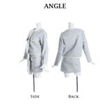 キャバスーツ ツイード フォーマルスーツ | Ryuyu | 詳細画像12 