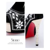 パンプス ヒール ゴージャスビジュー | Ryuyu | 詳細画像4 