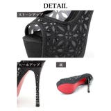 パンプス ヒール ゴージャスビジュー | Ryuyu | 詳細画像7 