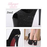 パンプス ヒール オープントゥパンプス | Ryuyu | 詳細画像3 