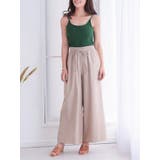 グリーン | キャミソール カップ付き キャミ | Ryuyu