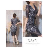 キャバドレス ミニ 五分袖 | Ryuyu | 詳細画像8 