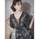 キャバドレス ミニ 五分袖 | Ryuyu | 詳細画像10 