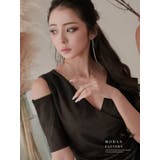 ワンピース キャバドレス オープンショルダー | Ryuyu | 詳細画像5 