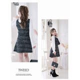 ワンピース キャバドレス ドッキングワンピ | Ryuyu | 詳細画像3 