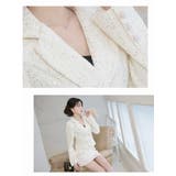 キャバスーツ スパンコール ツイード | Ryuyu | 詳細画像3 