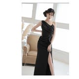 キャバドレス ロング ワンショル風 | Ryuyu | 詳細画像9 