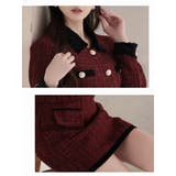 キャバスーツ 中綿 ほんのりラメ | Ryuyu | 詳細画像3 