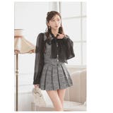 キャバスーツ ミックスツイード インナーパンツ付き | Ryuyu | 詳細画像5 