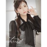 キャバスーツ ミックスツイード インナーパンツ付き | Ryuyu | 詳細画像6 