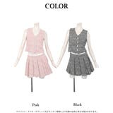 キャバスーツ ミックスツイード インナーパンツ付き | Ryuyu | 詳細画像12 