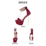 サンダル ヒール スエード | Ryuyu | 詳細画像7 