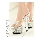 サンダル ヒール クリアサンダル | Ryuyu | 詳細画像4 