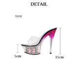 サンダル ヒール クリアサンダル | Ryuyu | 詳細画像9 