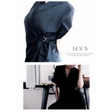 パンツセットアップ ワイドパンツ カシュクールジャケット | Ryuyu | 詳細画像4 