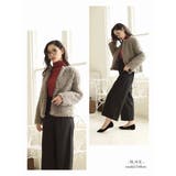 ウエストタック無地ワイドパンツ ウエストリボンハイウエストロングパンツ M | Rvate | 詳細画像11 