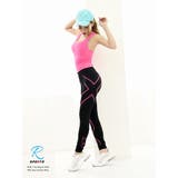 フィットネスウエア ワンカラー タンクトップ | Ryuyu | 詳細画像2