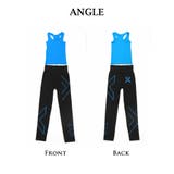 フィットネスウエア ワンカラー タンクトップ | Ryuyu | 詳細画像13