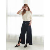 ブラック | ロングパンツ ワイドパンツ ハイウエスト | Rvate