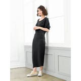 ブラック | ワンピース キャバドレス リブ | Rvate