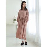 コーラルピンク | ワンピース キャバドレス シャツワンピース | Rvate