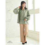 ロングパンツ ウエストゴム プリーツ風 | Rvate | 詳細画像9