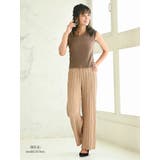 ロングパンツ ウエストゴム プリーツ風 | Rvate | 詳細画像10