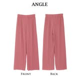 ロングパンツ ウエストゴム プリーツ風 | Rvate | 詳細画像13