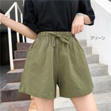 ハーフパンツ 綿麻ショートパンツ 夏[品番:BSRW0000142 ハーフパンツ 綿麻ショートパンツ 夏[品番:BSRW0000142