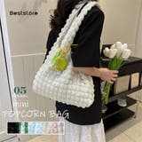 アイボリー | ポップコーントートバッグ かばん 鞄 | Beststore