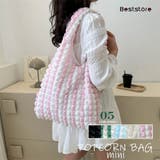 ピンク | ポップコーントートバッグ かばん 鞄 | Beststore