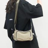 多収納 軽量ナイロンショルダーバッグ ファスナーポケット付き 男女兼用 | Beststore | 詳細画像12 