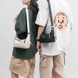 多収納 軽量ナイロンショルダーバッグ ファスナーポケット付き 男女兼用 | Beststore | 詳細画像16 