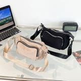 多収納 軽量ナイロンショルダーバッグ ファスナーポケット付き 男女兼用 | Beststore | 詳細画像25 