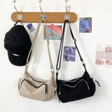 多収納 軽量ナイロンショルダーバッグ ファスナーポケット付き 男女兼用 | Beststore | 詳細画像26 